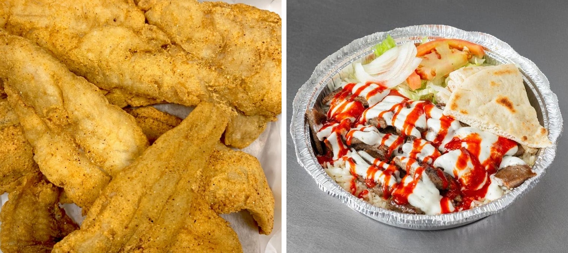 Sharks Fish Chicken & Pizza Menu